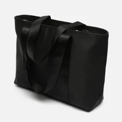 Bolso shopper grande en nylon con bolsillo para tablet