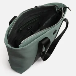 Bolso shopper grande en nylon con bolsillo para tablet