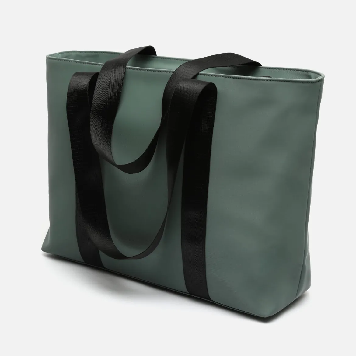 Bolso shopper grande en nylon con bolsillo para tablet