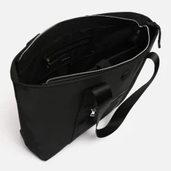 Bolso shopper grande en nylon con bolsillo para tablet