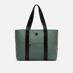 Bolso shopper grande en nylon con bolsillo para tablet
