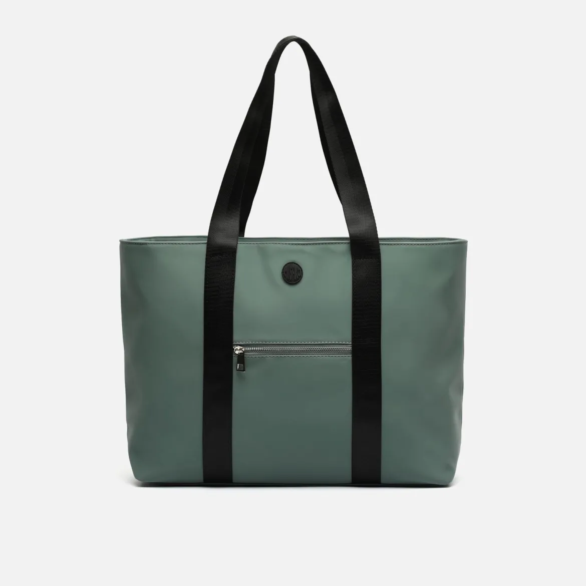 Bolso shopper grande en nylon con bolsillo para tablet