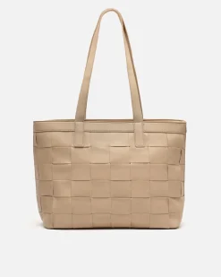 Bolso shopper trenzado