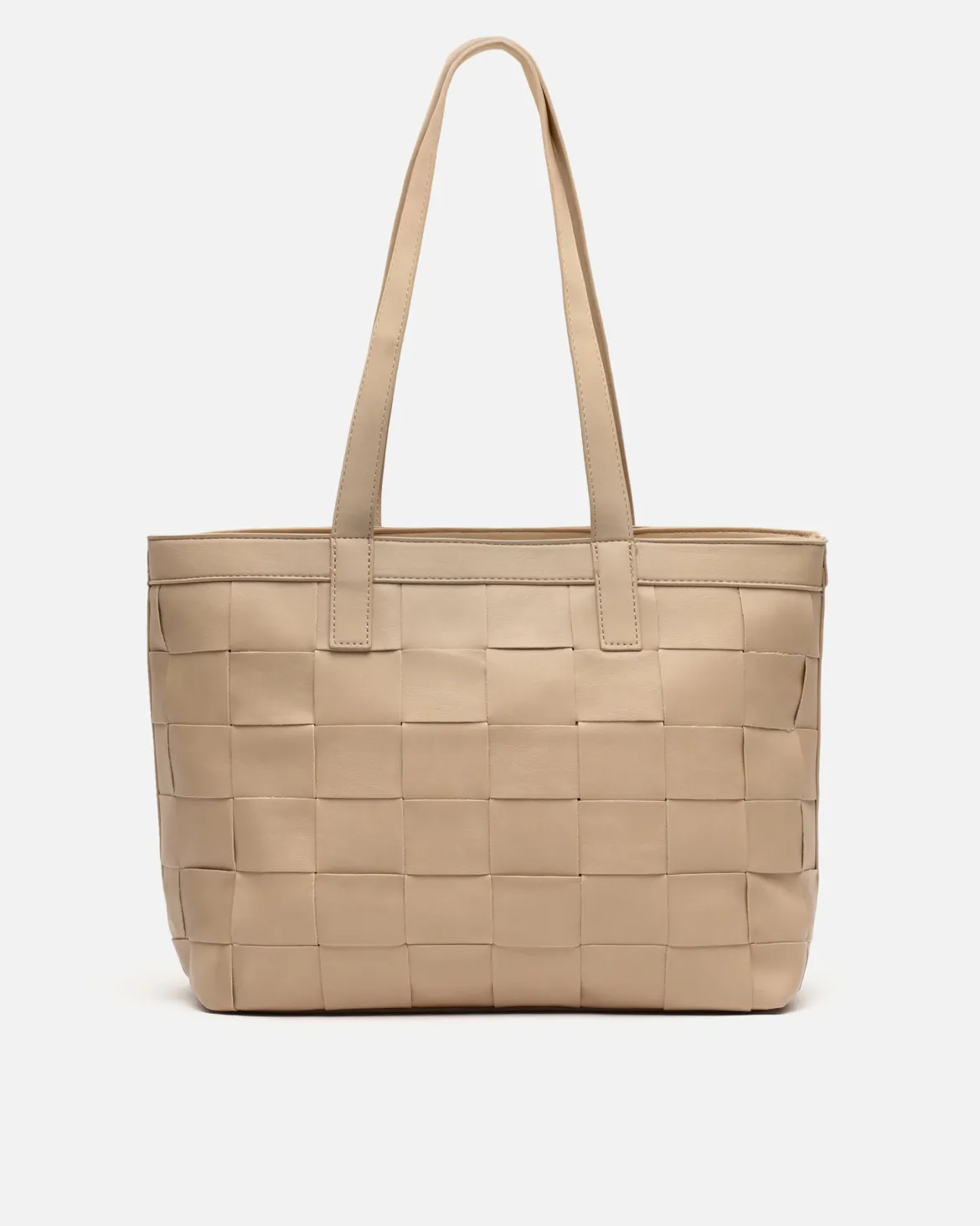 Bolso shopper trenzado