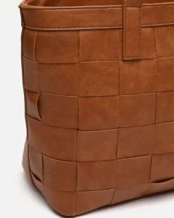 Bolso shopper trenzado