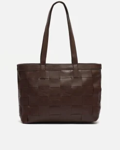 Bolso shopper trenzado