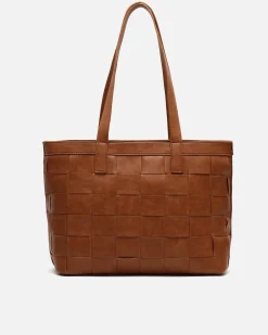 Bolso shopper trenzado