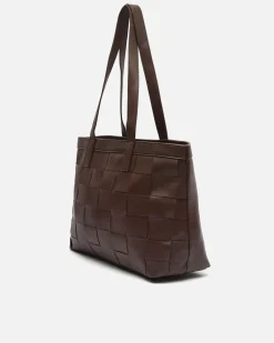 Bolso shopper trenzado