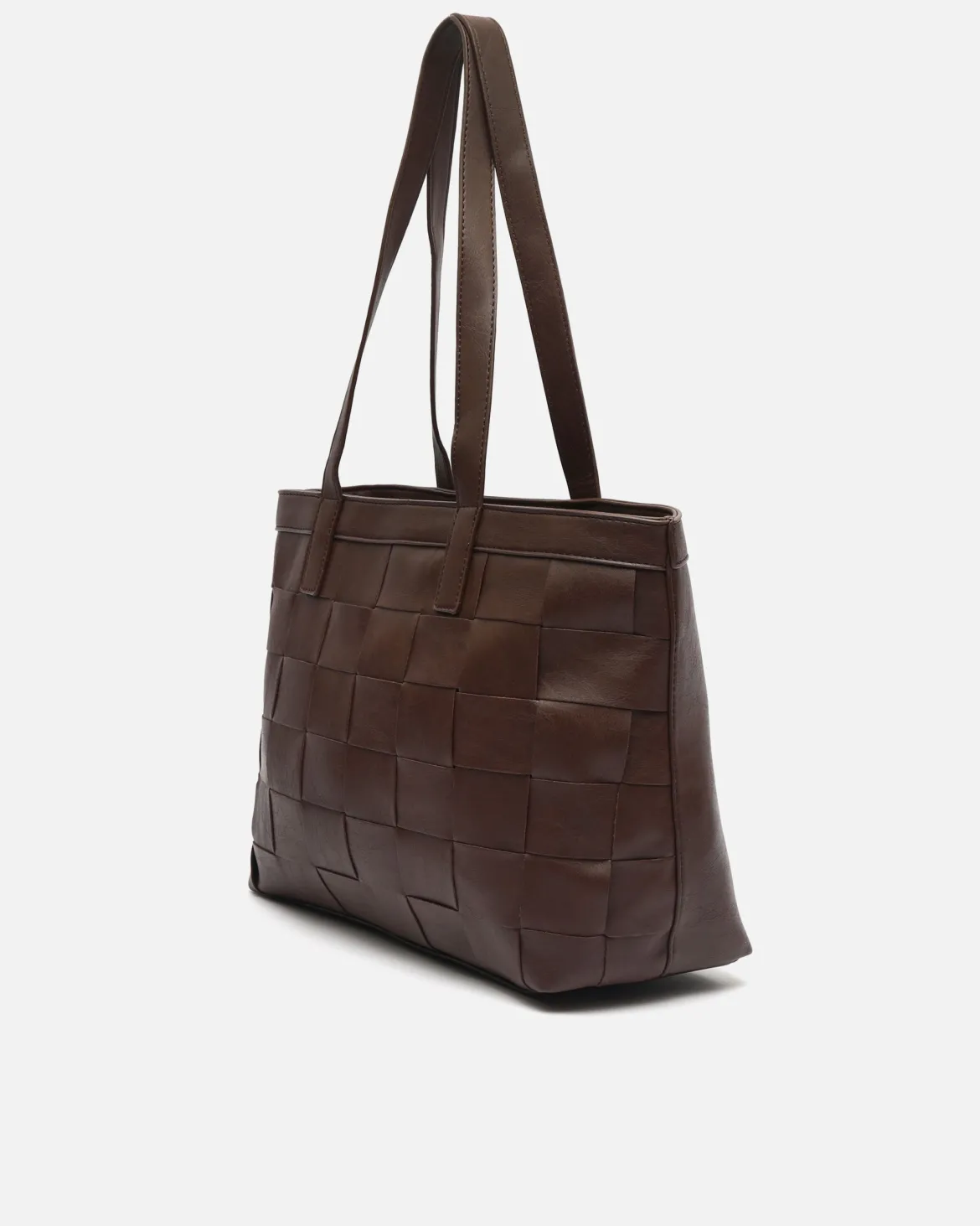 Bolso shopper trenzado