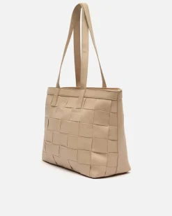 Bolso shopper trenzado