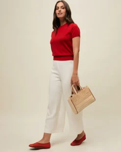 Bolso tote efecto rafia con asa bandolera extraíble