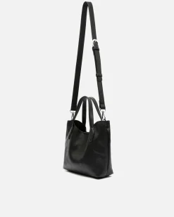 Bolso tote pequeño con neceser y asa bandolera extraíble