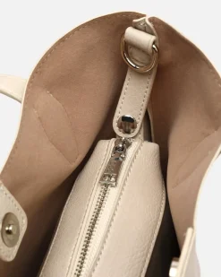 Bolso tote pequeño con neceser y asa bandolera extraíble
