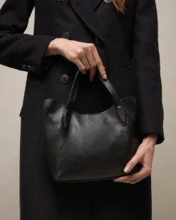 Bolso tote pequeño con neceser y asa bandolera extraíble