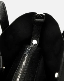 Bolso tote pequeño con neceser y asa bandolera extraíble