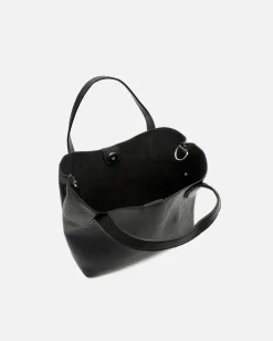 Bolso tote pequeño con neceser y asa bandolera extraíble