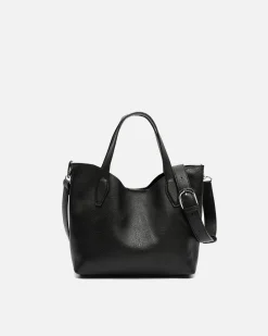 Bolso tote pequeño con neceser y asa bandolera extraíble