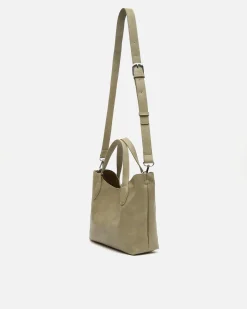 Bolso tote pequeño con neceser y asa bandolera extraíble