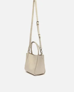 Bolso tote pequeño con neceser y asa bandolera extraíble