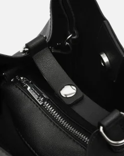 Bolso tote pequeño con neceser y asa bandolera extraíble
