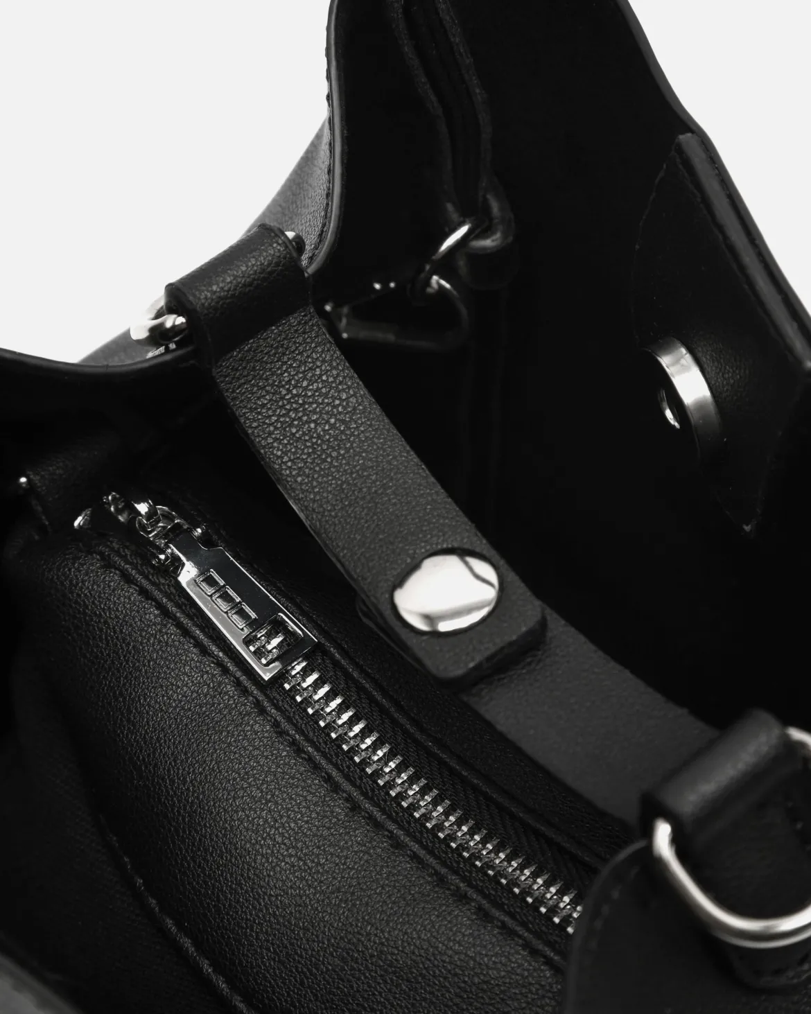 Bolso tote pequeño con neceser y asa bandolera extraíble