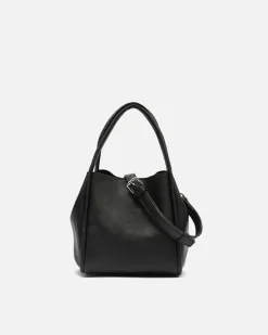 Bolso tote pequeño con neceser y asa bandolera extraíble