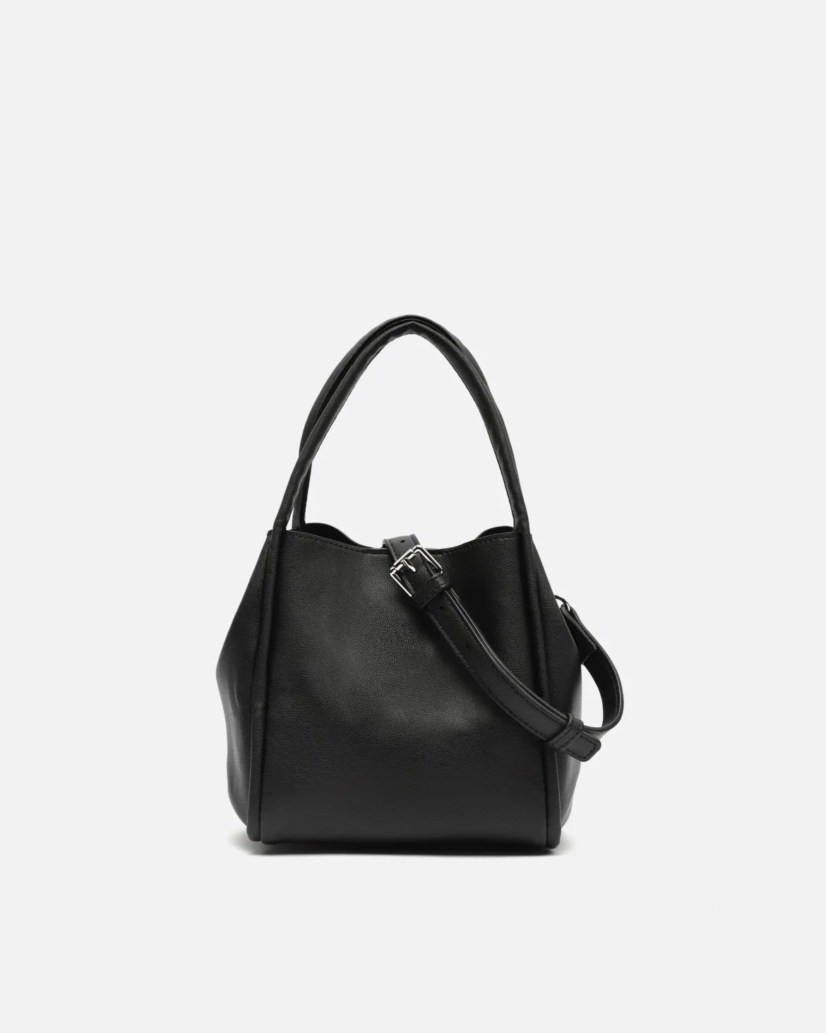 Bolso tote pequeño con neceser y asa bandolera extraíble