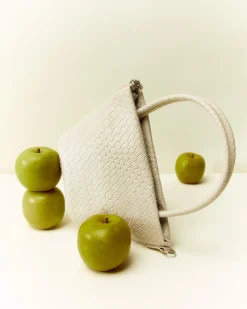 Bolso tote pequeño trenzado con asa bandolera extraíble