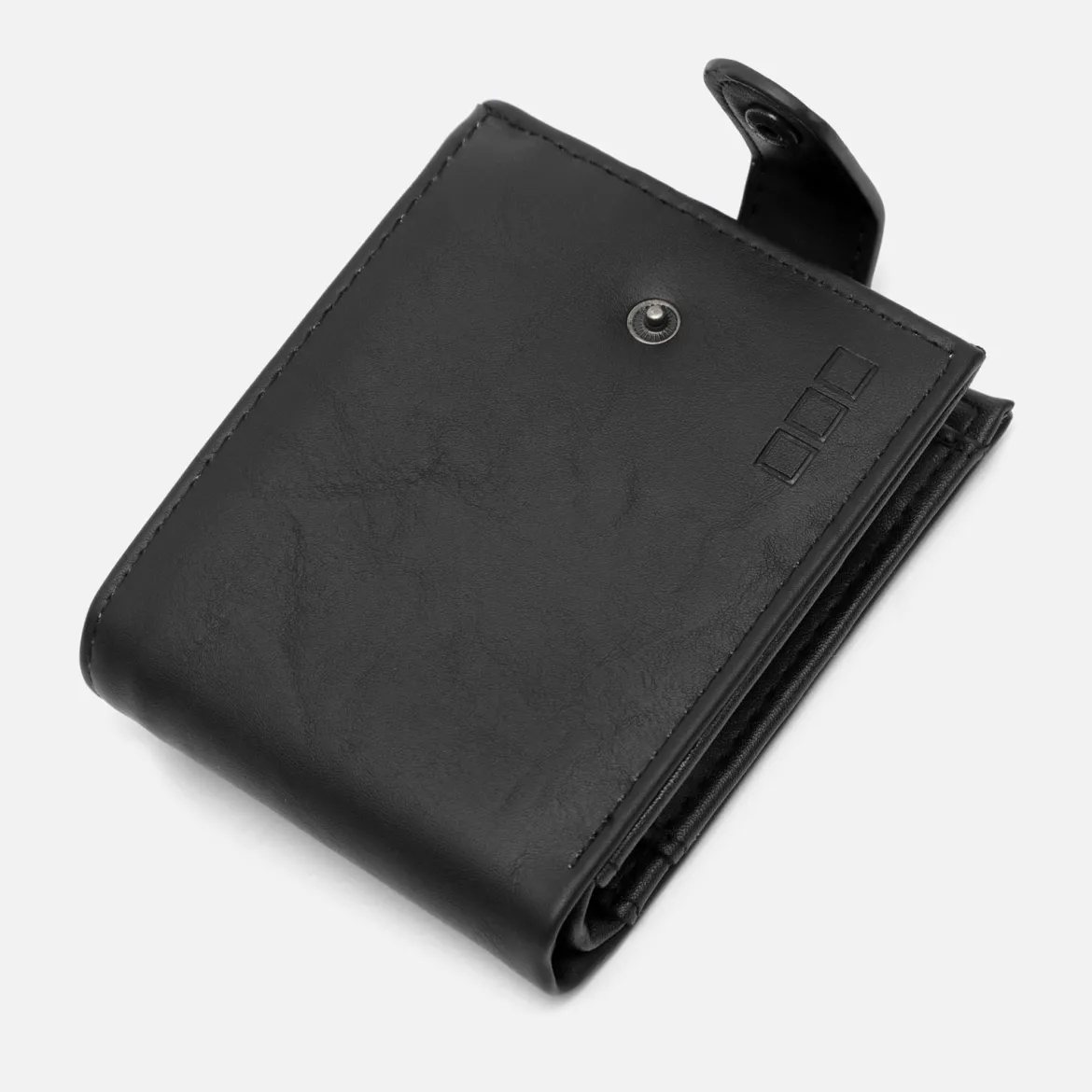 Cartera con compartimento para billetes, tarjetas y monedas con cierre