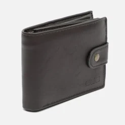Cartera con compartimento para billetes, tarjetas y monedas con cierre