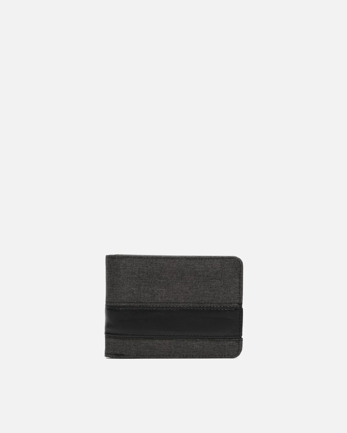 Cartera con compartimento para billetes, tarjetas y monedas
