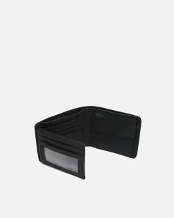 Cartera con compartimento para billetes, tarjetas y monedas