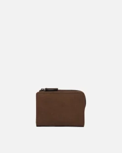 Cartera con compartimento para billetes, tarjetas y monedas con cierre