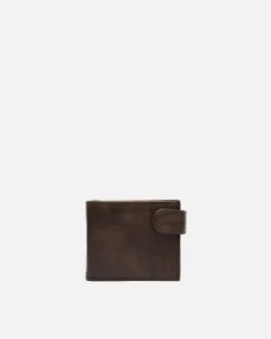 Cartera con compartimento para billetes, tarjetas y monedas con cierre