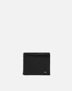 Cartera con compartimento para billetes, tarjetas y monedas