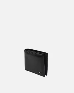 Cartera con compartimento para billetes, tarjetas y monedas