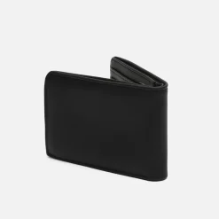 Cartera con compartimento para billetes, tarjetas y monedas