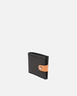 Cartera con compartimento para billetes, tarjetas y monedas con cierre