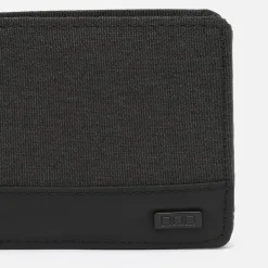 Cartera con compartimento para billetes, tarjetas y monedas