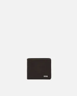 Cartera con compartimento para billetes, tarjetas y monedas