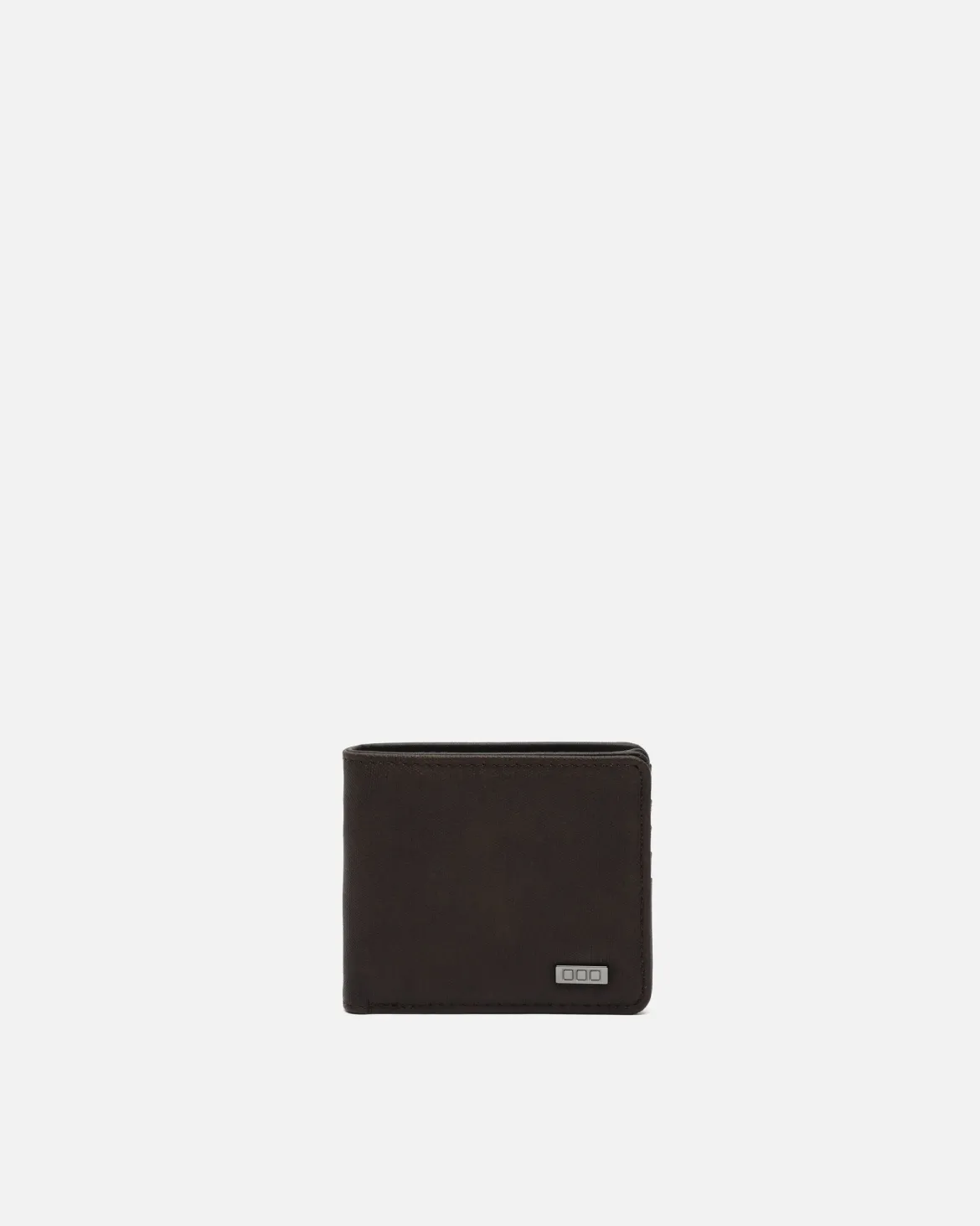 Cartera con compartimento para billetes, tarjetas y monedas