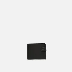 Cartera con compartimento para billetes, tarjetas y monedas con cierre