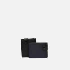 Cartera con compartimento para billetes, tarjetas y monedas con cierre