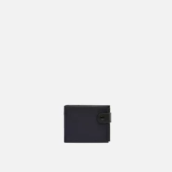 Cartera con compartimento para billetes, tarjetas y monedas con cierre