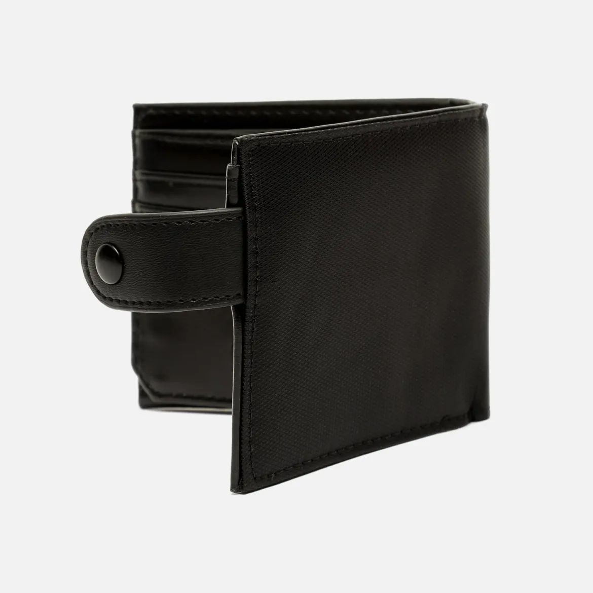 Cartera con compartimento para billetes, tarjetas y monedas con cierre