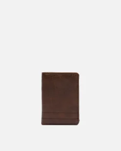 Cartera con compartimento para billetes, tarjetas y monedas
