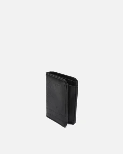Cartera con compartimento para billetes, tarjetas y monedas