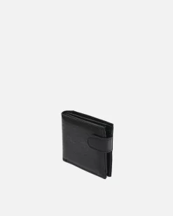 Cartera con compartimento para billetes, tarjetas y monedas con cierre