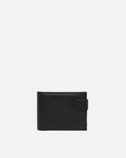 Cartera con compartimento para billetes, tarjetas y monedas con cierre