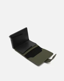 Cartera pequeña con compartimento para billetes y tarjetas